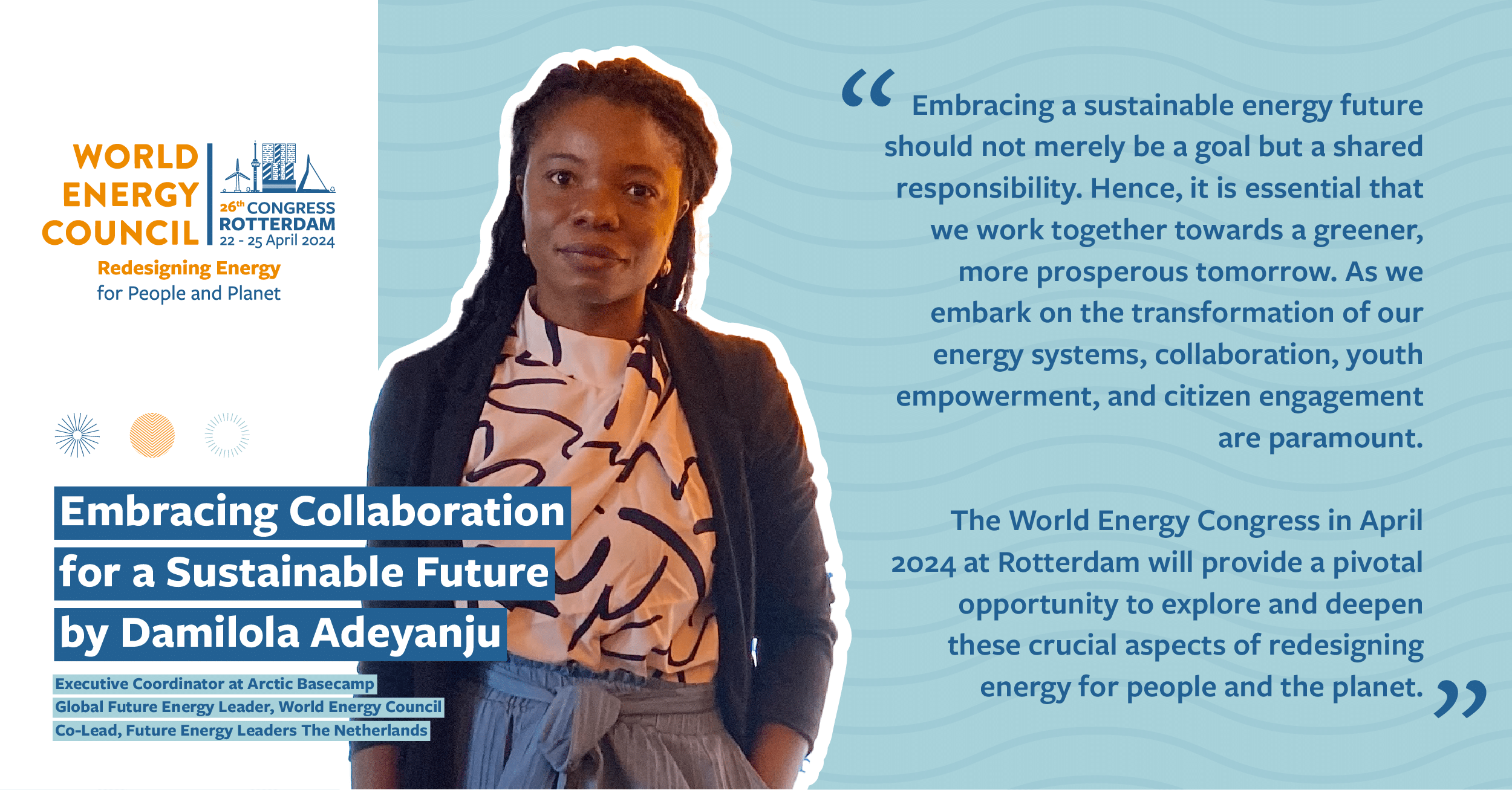 Damilola Adeyanju Future Energy Leader banner